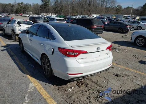 2015 Hyundai Sonata Limited 2.0T из США, поврежденный, VIN 5NPE34AB4FH132095